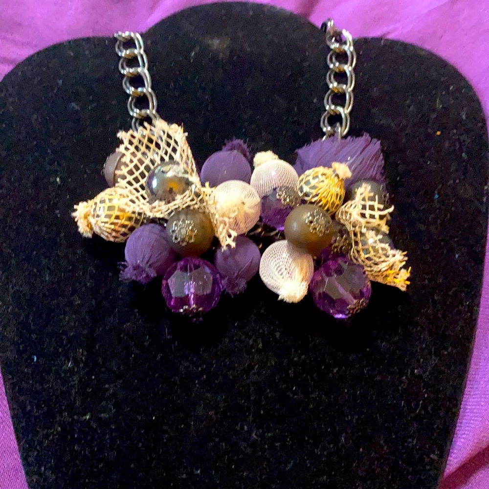 Beautiful EFM stylish couture necklace